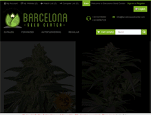 Tablet Screenshot of barcelonaseedcenter.com